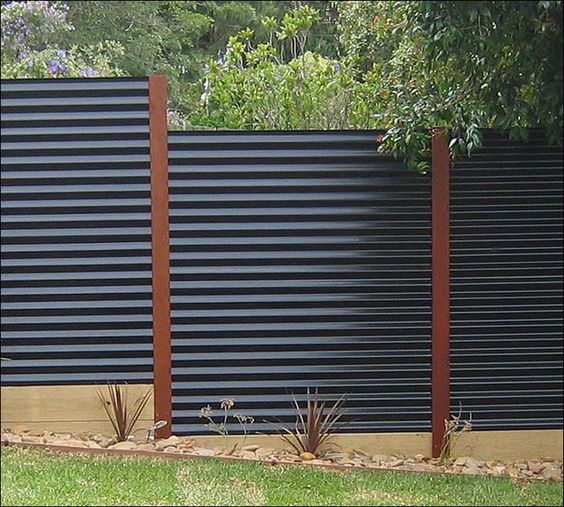 steel fence