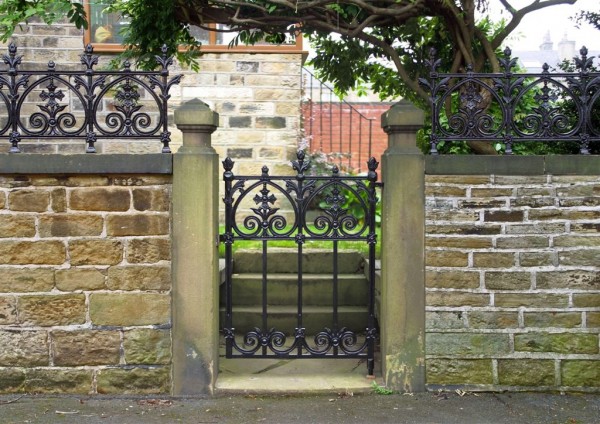 cast iron fence